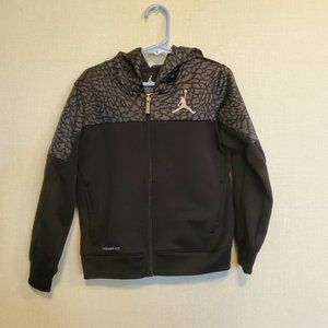 Nike Boys ThermaFit black Jacket. Size 4. XS.‎